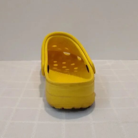 Unisex Yellow Holey Soles Canada Sandals! Gently Used Condition! CONSIGNMENT! - Picture 3 of 12